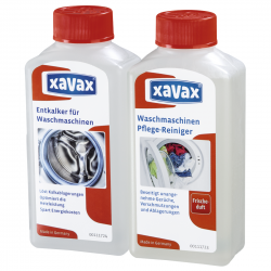 Почистващ продукт Комплект Xavax- почистващ препарат за пералня и котлен камък, 110797