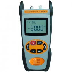 Инструмент/Тестер Измервател на оптична мощност + светулка (-70~+3dB, 1310NM-1550NM)