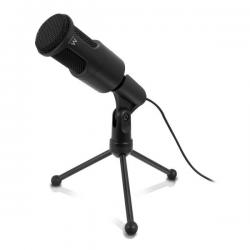 Микрофон Настолен мултимедиен микрофон EWENT EW3552, филтър за шум, Черен
