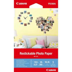 Хартия за принтер Canon Restickable Photo Paper RP-101, 10x15 cm, 5 sheets