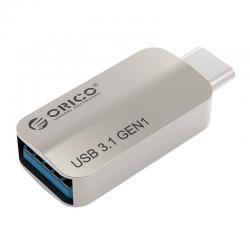 Кабел/адаптер Orico адаптер Adpater OTG USB 3.1 Type C to Type A-F, Metal - CTA2-SV