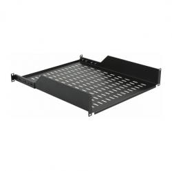 MIRSAN MR.HRM2U55.01 :: 2U Рафт за 19" сървърен шкаф - 486 x 550 x 88 мм, D=450 мм