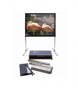 Екран за проектор Elite Screen Q100V1, 100" (4:3), 203.2 x 152.4 cm, Black
