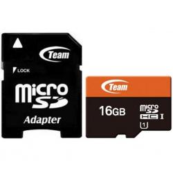 SD/флаш карта 16GB SDMICRO+AD UHS-I U1 TEAM