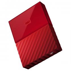 Хард диск / SSD HDD Ext Western Digital My Passport, 2TB, 2.5", U3.0, Red