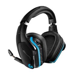 Слушалки Геймърски Logitech, G935 7.1 Wireless 7.1 Surround Lightsync, Безжични, Черни