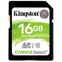 Kingston-16GB-SDHC-Canvas-Select-80R-CL10-UHS-I-EAN-740617275711