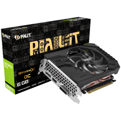 Видеокарта Palit nVidia GTX1660 StormX OC 6GB GDDR5, 192bit, DVI, HDMI, DP part