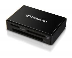 Картов четец Transcend All-in-1 Multi Memory Card Reader, USB 3.0-3.1 Gen 1, Black