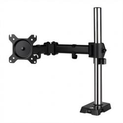 Стойка за бюро ARCTIC Z1 (Gen 3), Регулируема, до 49", 15 кг, hub USB 2.0, Черен