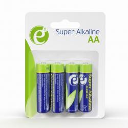 Батерия Батерия Gembird АА LR6 1.5V Alkaline, 4 бр. блистер