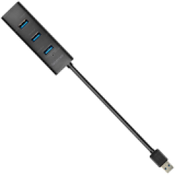 USB Хъб AXAGON HUE-S2B 4x USB3.0 Charging Hub, MicroUSB Charging Connector