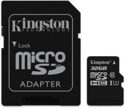 SD/флаш карта Kingston 32GB microSDHC Endurance 95R-30W C10 A1 UHS-I Card Only, EAN: 740617290035