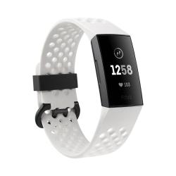 Смарт часовник Fitbit Charge 3 Special Edition NFC, Graphite, White Silicone