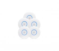 Безжично у-во Ubiquiti UAP-AC-PRO-5, 2.4-5GHz, 450-1300Mbit, 22dBm, 3x3 MIMO, PoE+