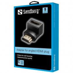 SANDBERG SNB-508-61 :: HDMI 2.0 ъглов адаптер 90°