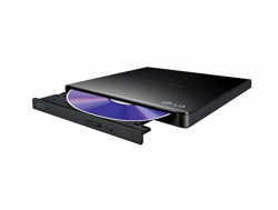 Оптично устройство Hitachi-LG GP57EB40 Ultra Slim External DVD-RW, Super Multi, Double Layer