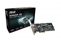 Аудио карта Звукова карта ASUS Xonar SE 5.1 Gaming Audio PCIe