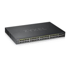 Комутатор/Суич ZyXEL GS1920-48HPv2, 50 Port Smart Managed PoE Switch 44x Gigabit Copper PoE and 4 Giga