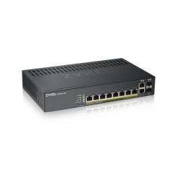 Комутатор/Суич ZyXEL GS1920-8HPv2, 10 Port Smart Managed Switch 8x Giga Copper and 2x Giga dual pers.