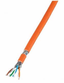Инсталационен меден кабел  Кабел категория 7 1000MHz AWG23 FRNC-B DELTA : Дължина - 100 метра