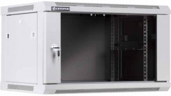 Шкаф за техника - Rack Linkbasic WCB06-645-BAB-C, 6U, 450 мм дълбочина, стенен монтаж, за 19" оборудване