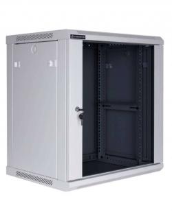 Шкаф за техника - Rack Стенен комуникационен шкаф 12U, 450 мм дълбочина, светлосив на най-ниска цени