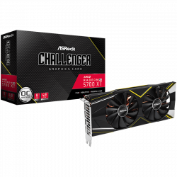 Видеокарта ASROCK Video Card AMD Radeon RX 5700 XT Challenger D 8GB OC GDDR6 256bit