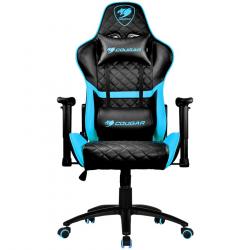 Геймърски стол COUGAR Armor One Blue, Gaming Chair, Diamond Check Pattern Design