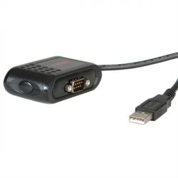 Кабел/адаптер USB to 2xSERIAL DB9M converter, Roline 12.02.1048