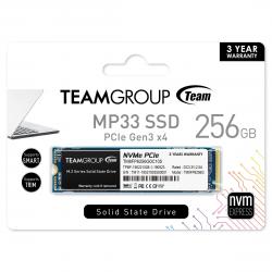 Хард диск / SSD Solid State Drive (SSD) Team Group MP33, M.2 2280 256GB PCI-e 3.0 x4 NVMe