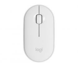 Мишка Безжична оптична мишка LOGITECH Pebble M350, Бяла, USB