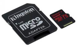 SD/флаш карта Kingston 64GB micSDXC Canvas Select Plus 100R A1 C10 Card + ADP