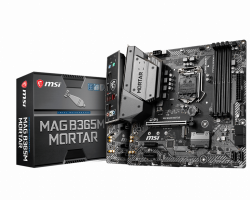 MSI-Main-Board-Desktop-B365-S1151-4xDDR4-1xPCIe-x16-2xPCI-Ex1-micro-ATX-retail