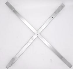 Инструмент/Тестер Кръстата стойка за аванс на оптичен кабел, галванизирана стомана