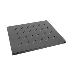 Тава/Рафт Lanberg 19" fixed shelf 1U - 465x500mm, max load capacity up to 120 kg, black