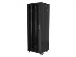 Шкаф за техника - Rack Lanberg rack cabinet 19" free-standing 37U - 600x600 self-assembly flat pack, black