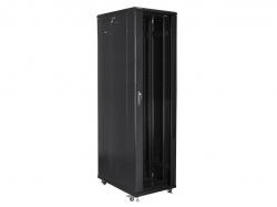 Шкаф за техника - Rack Lanberg rack cabinet 19" free-standing 47U - 800x1000 self-assembly flat pack, black