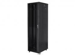 Шкаф за техника - Rack Lanberg rack cabinet 19" free-standing 37U - 800x800 self-assembly flat pack, black