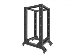 Шкаф за техника - Rack Lanberg open rack 22U 600x800, black