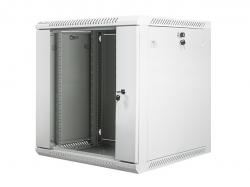 Шкаф за техника - Rack Lanberg rack cabinet 19” wall-mount 12U - 600x600 for self-assembly (flat pack), grey