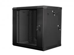 Шкаф за техника - Rack Lanberg rack cabinet 19” double-section wall-mount 12U - 600x600 for self-assembly