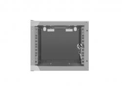 Шкаф за техника - Rack Lanberg rack cabinet 10” wall-mount 4U - 280x310 for self-assembly (flat pack), grey