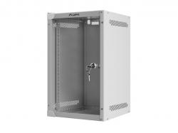 Шкаф за техника - Rack Lanberg rack cabinet 10'' wall-mount 9U - 280x310 for self-assembly (flat pack), grey
