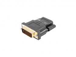 Кабел/адаптер Lanberg adapter HDMI (f) -- DVI-D (m ) (24+1) single link