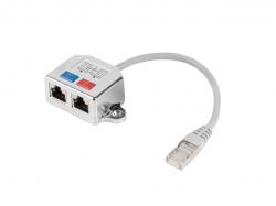 Мрежов аксесоар Lanberg adapter LAN splitter RJ45 -- 2x RJ45 ftpad-0026-s