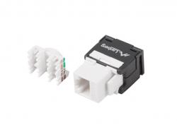 Конектор / букса Lanberg keystone toolless module RJ45 180° UTP CAT.5e