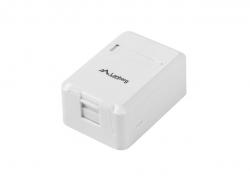 Розетка Lanberg empty surface-mount box for keystone 1-port