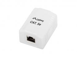 Розетка Lanberg surface-mount box CAT.5e FTP shielded 1X RJ45, white