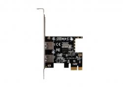 Кабел/адаптер Lanberg extension card PCI-express -- 2 x USB 3.1 gen 1 + low profile bracket